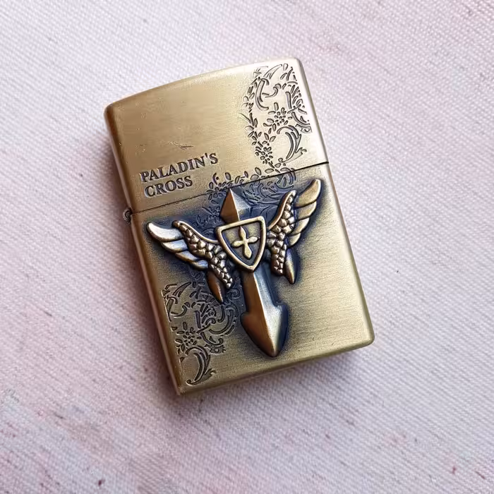 فندک بنزینی kantai طرح Paladin's Cross کد37