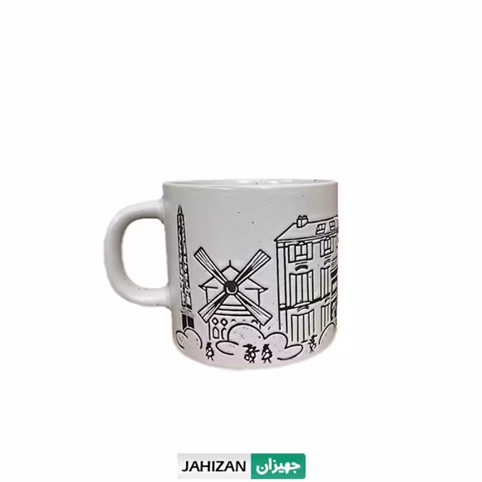 ماگ سرامیکی طرح پاریس