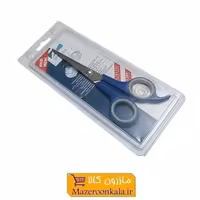 قیچی آرایشی  یا آرایشگری کات تک دم Relax ریلکس 18 سانت آبی HGC-012-4