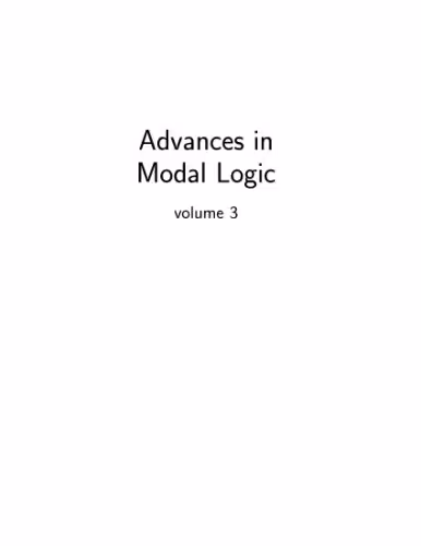 خرید و دانلود نسخه کامل کتاب Advances in modal logic