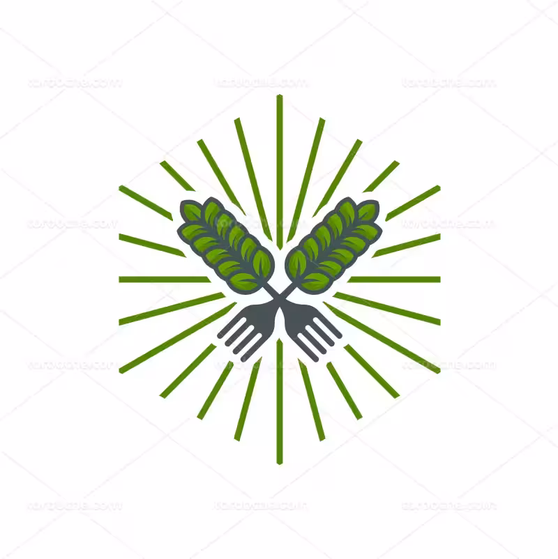 لوگوی خوشه گندم | گرافیک با طعم تربچه