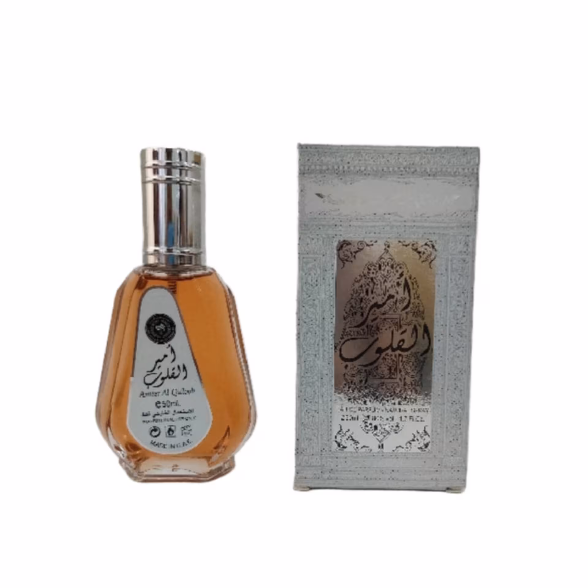 ادکلن مردانه ارض الزعفران مدل امیر القلوب حجم 50 میل