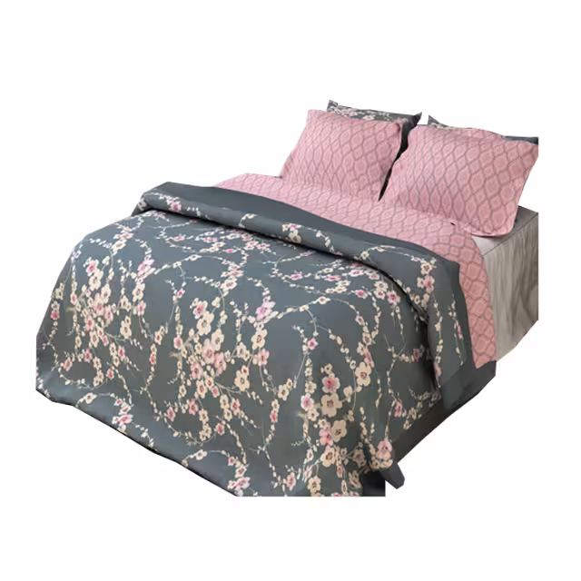 سرویس روتختی دو نفره کارینا 6 تکه مدل Lotus B