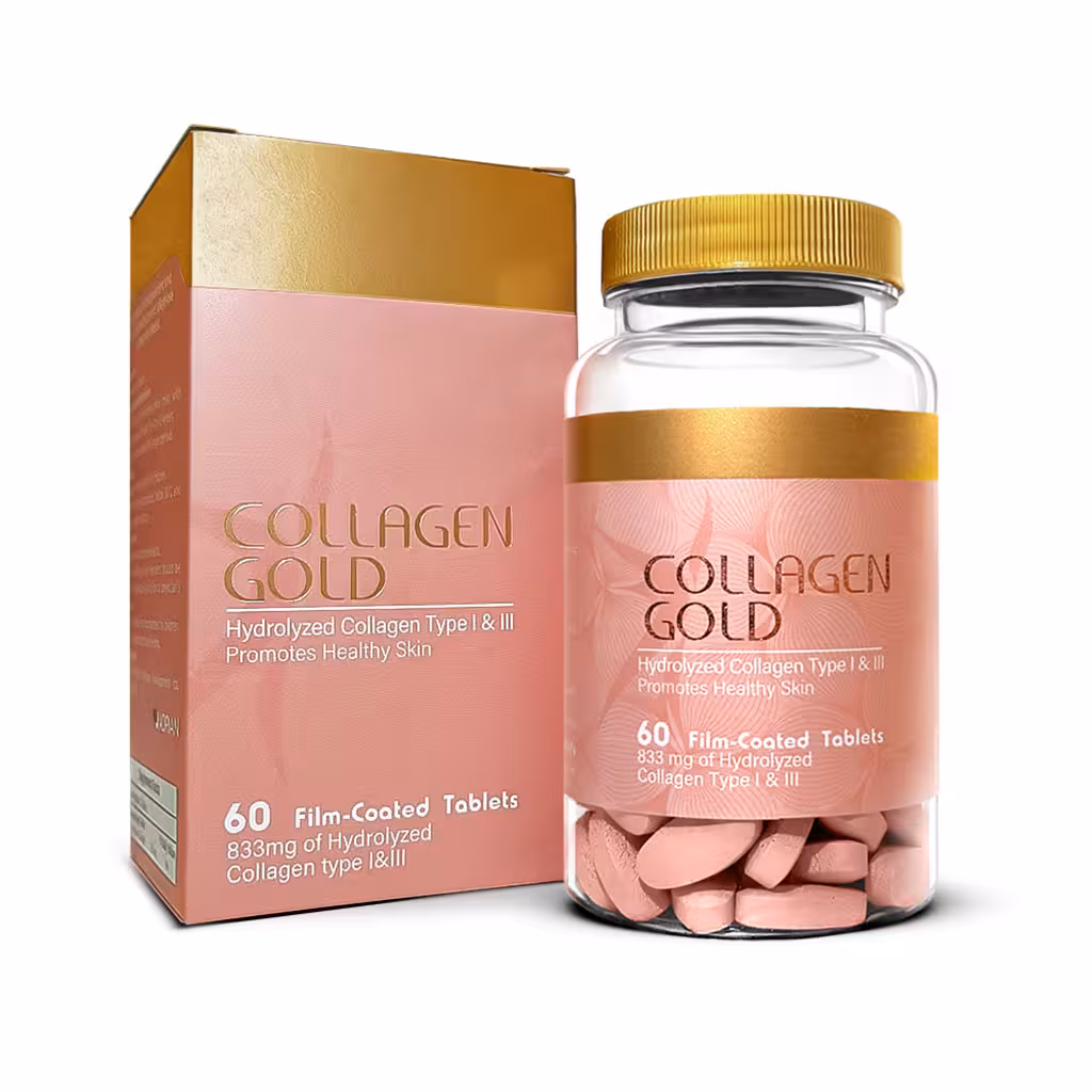 قرص کلاژن گلد آدریان ADRIAN COLLAGEN GOLD 60 TABLETS