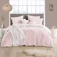 روتختی صورتی روشن و سفید کاوری