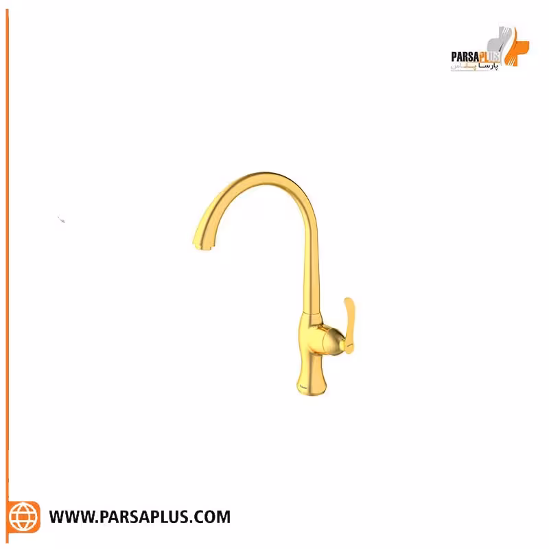 شیر آشپزخانه شودر مدل کلاسیک طلایی