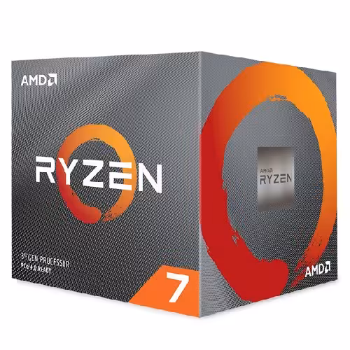 سی پی یو AMD مدل رایزن7 3700 ایکس با فرکانس 3.6 گیگاهرتز باندل با مادربرد