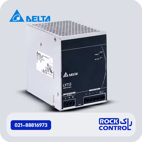 منبع تغذیه سوئیچینگ دلتا مدل DRL-24V480W1AS