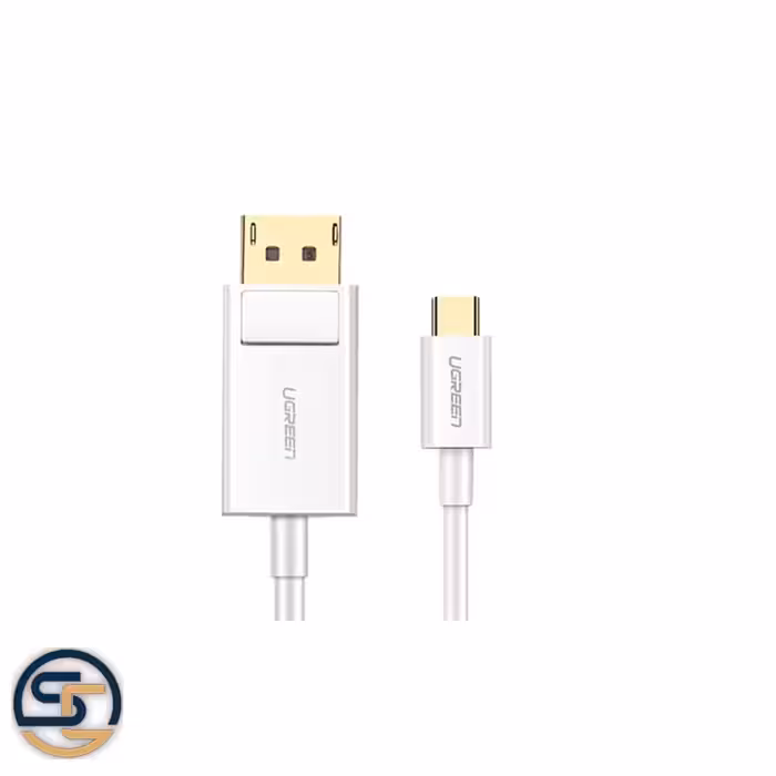 کابل سفید UGREEN MM139 USB-C 1.5M