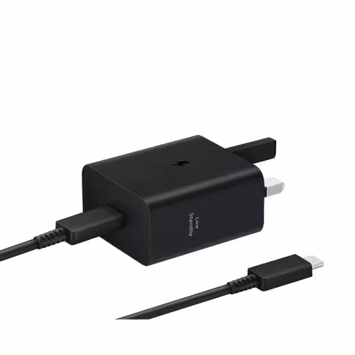 شارژر دیواری 45 وات سامسونگ مدل EP-T4511 Low Standby به همراه کابل 1.8 متری – سه پین
