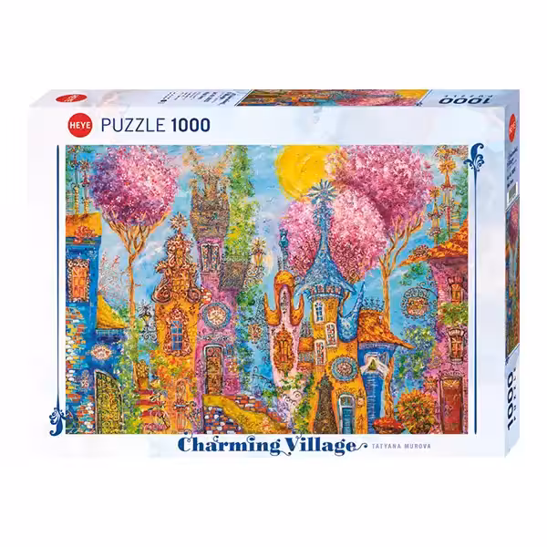 پازل 1000 تکه HEYE طرح درختان صورتی