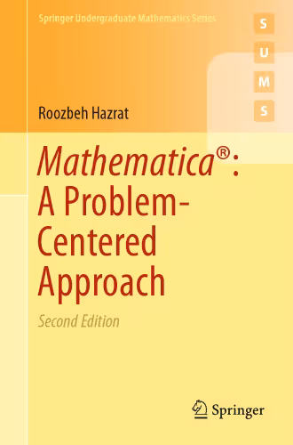 خرید و دانلود نسخه کامل کتاب Mathematica: A Problem-Centered Approach