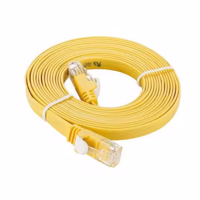 کابل شبکه 3 متری دی-لینک CAT5E زرد رنگ