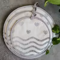 ست 3تایی دمکنی مخمل عطرین- طرح 25