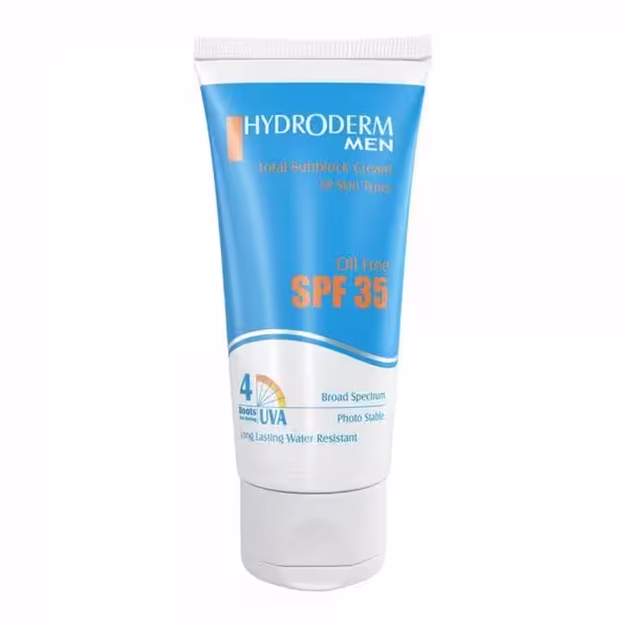 کرم ضد آفتاب آقایان SPF35 هیدرودرم (50 میل)