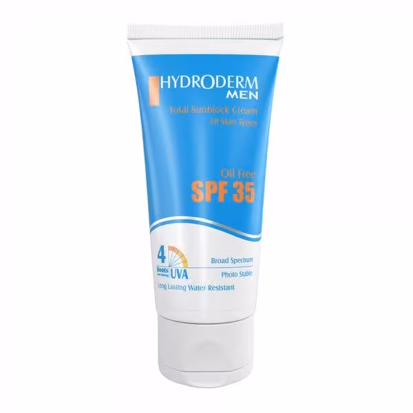 کرم ضد آفتاب آقایان SPF35 هیدرودرم (50 میل)