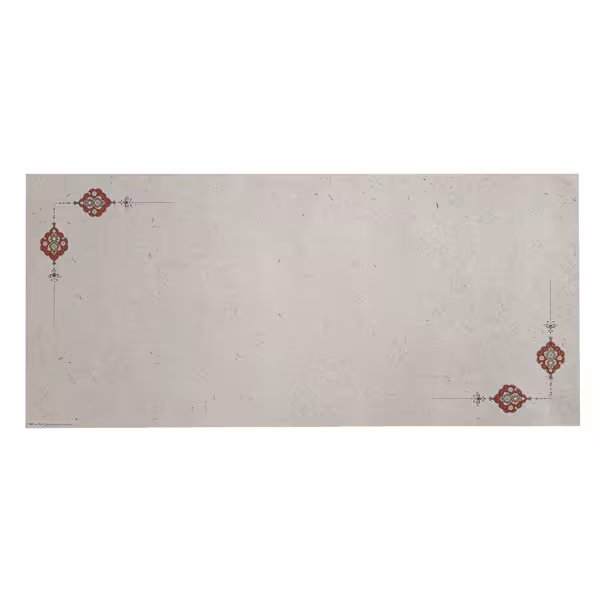 کاغذ تذهیب کد Y987 ابروباد چاپی (70*33) - بسته 5 عددی