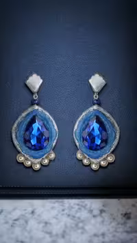 گوشواره مجلسی پاپیه ماشه