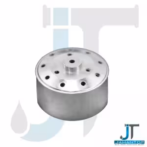 سر فواره گلدانی 1/2 برنجی کروم