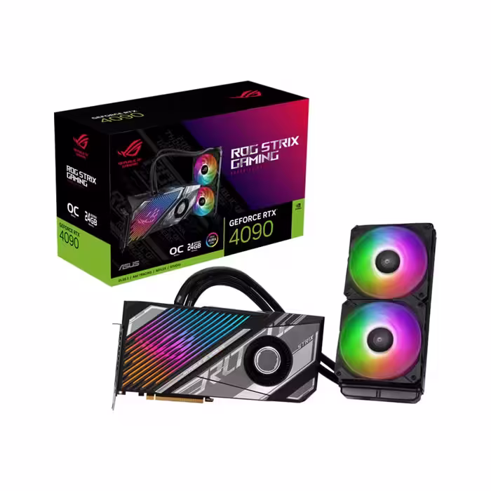 کارت گرافیک ایسوس ASUS ROG STRIX LC RTX 4090 OC 24GB