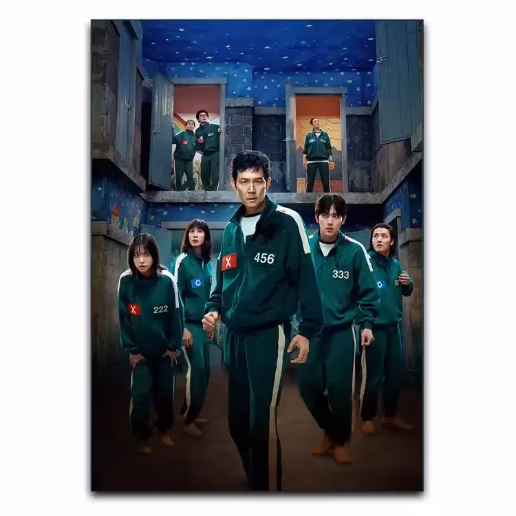 تابلو سریال بازی مرکب