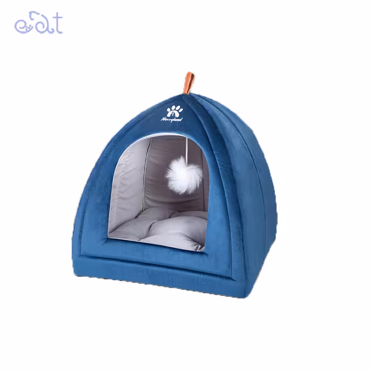 جای خواب سگ و گربه مریلند مدل MerryLand Shuttle (رنگ آبی)