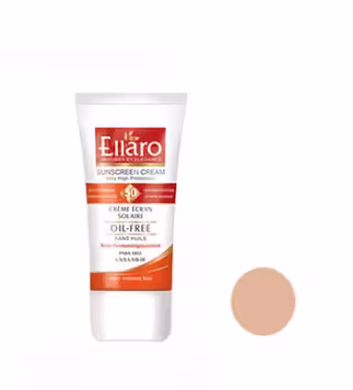کرم ضد آفتاب فاقد چربی  50 SPF الارو ELLARO