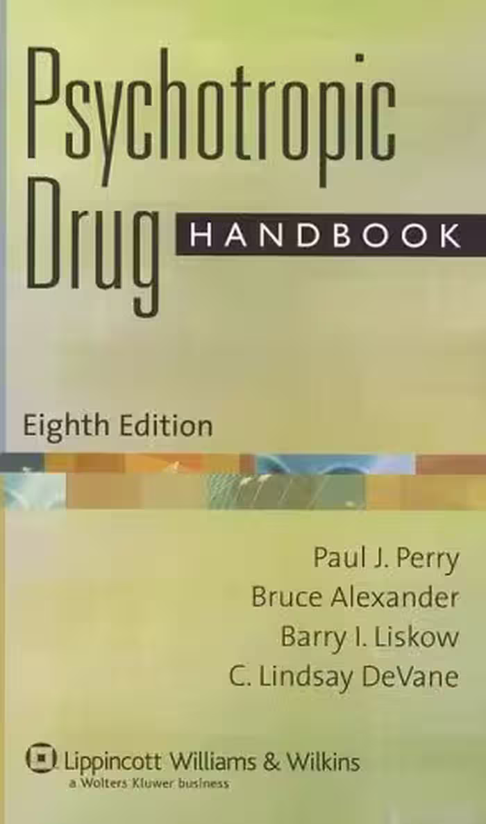 خرید و دانلود نسخه کامل کتاب Psychotropic Drug Handbook, 8 e 2006