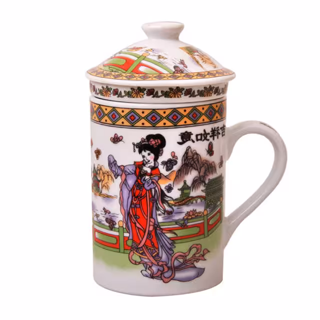 لیوان دمنوش ساز سرامیکی کد 01