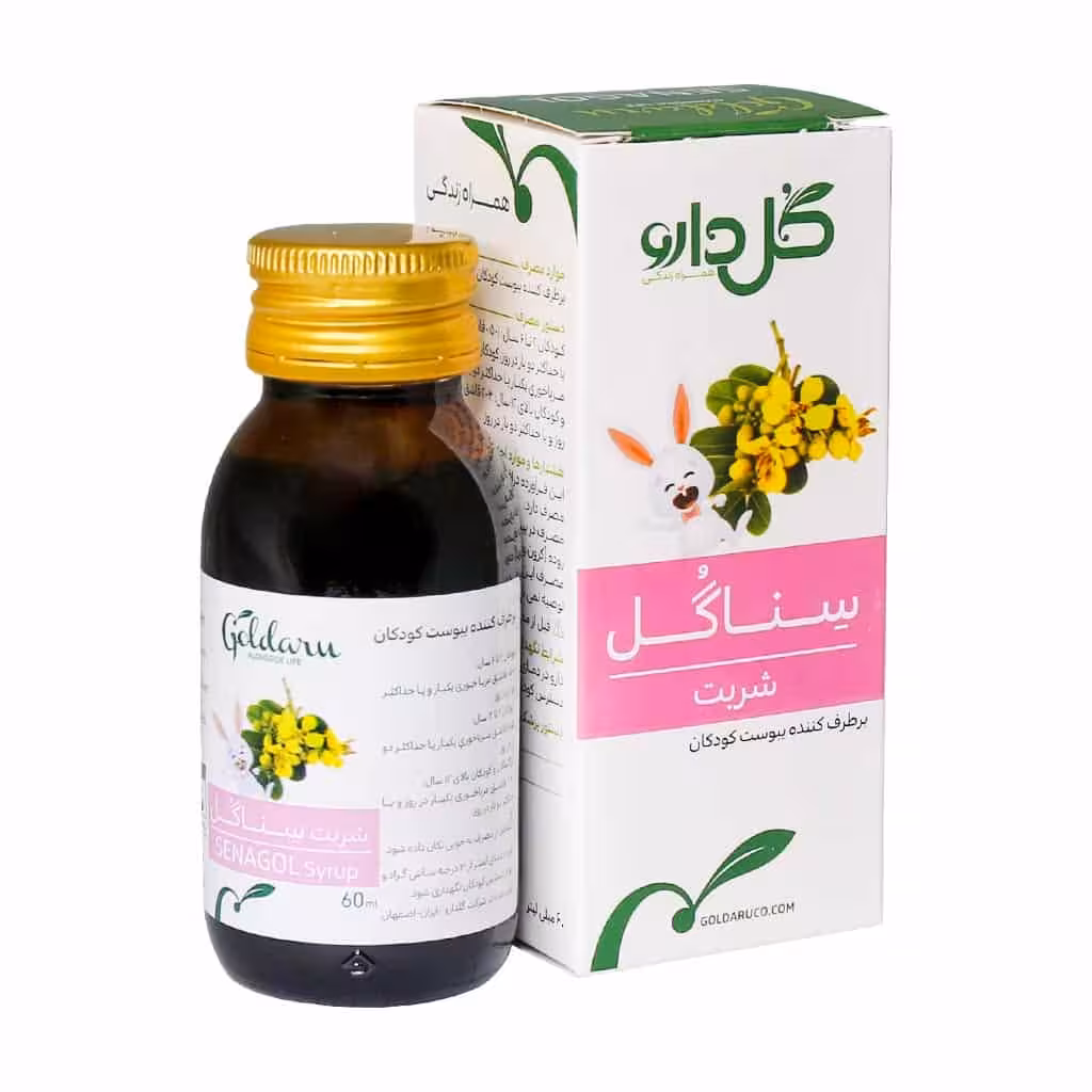 شربت سناگل گل دارو 60 میلی لیتر