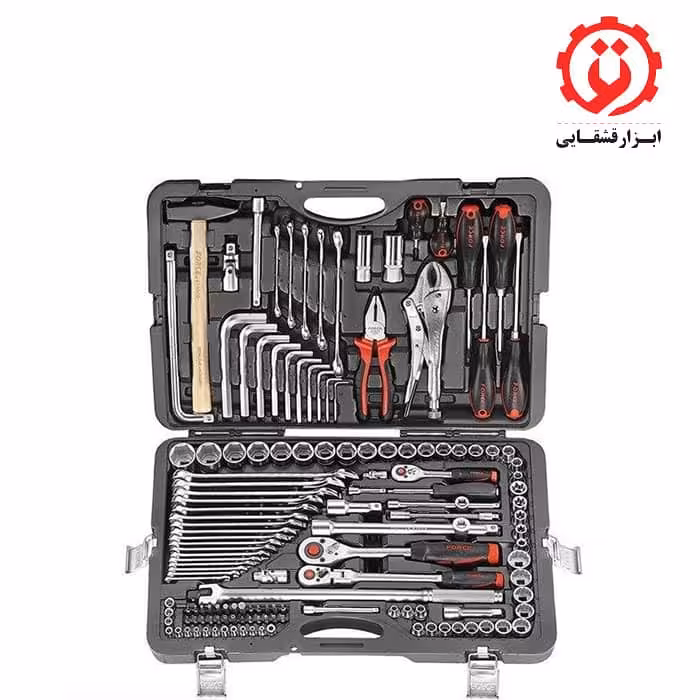 جعبه ابزار کامل 142 پارچه 6 پر فورس مدل 41421