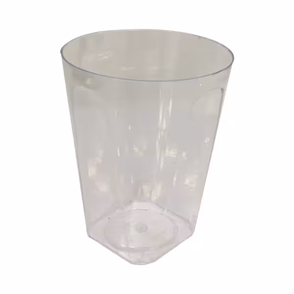 لیوان یکبارمصرف 210 لوکس کوشا بی رنگ بسته 12 عددی