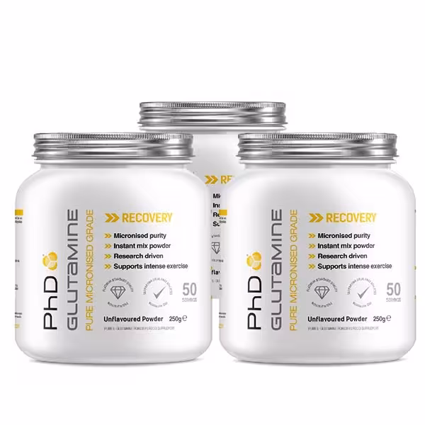 پودر GLUTAMINE پی اچ دی ( 250 گرمی )