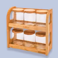 ست پاسماوری حبوبات دو طبقه یونیک 6127