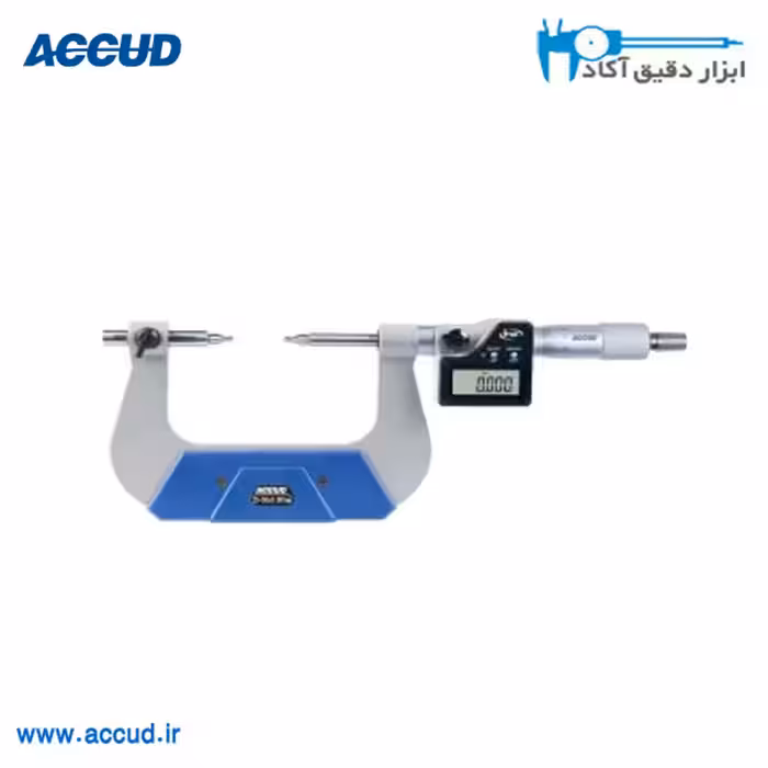 میکرومتر دیجیتال مخصوص دنده 75-50 میلی متر Accud (اکیود) مدل 304-003-01