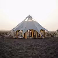 چادر گلمپینگ 10 نفره دیلور مدل جهان نما