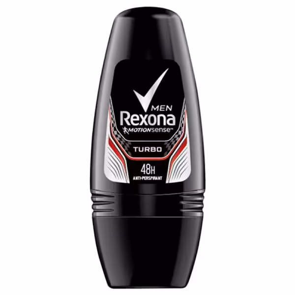 رول ضد تعریق مردانه 48 ساعته رکسونا مدل Turbo حجم 50 میل