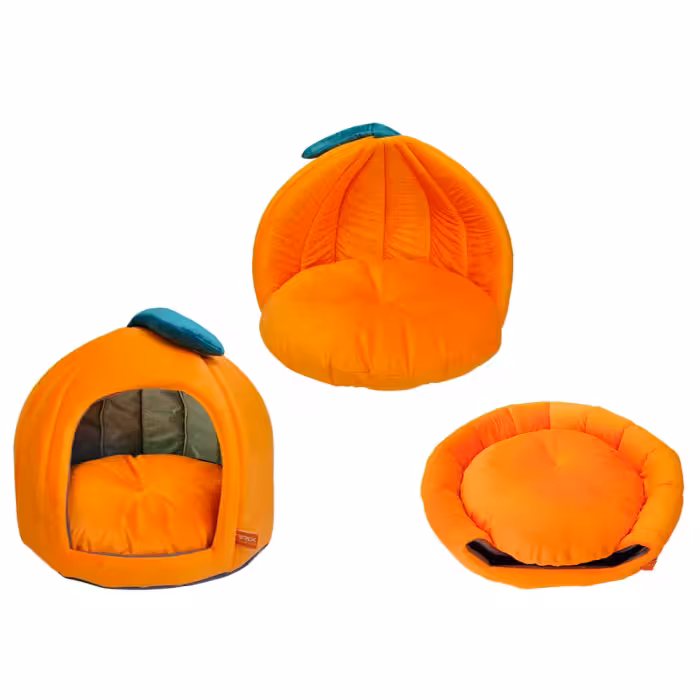 کلبه و جای خواب چند منظوره برای گربه و سگ طرح کدو