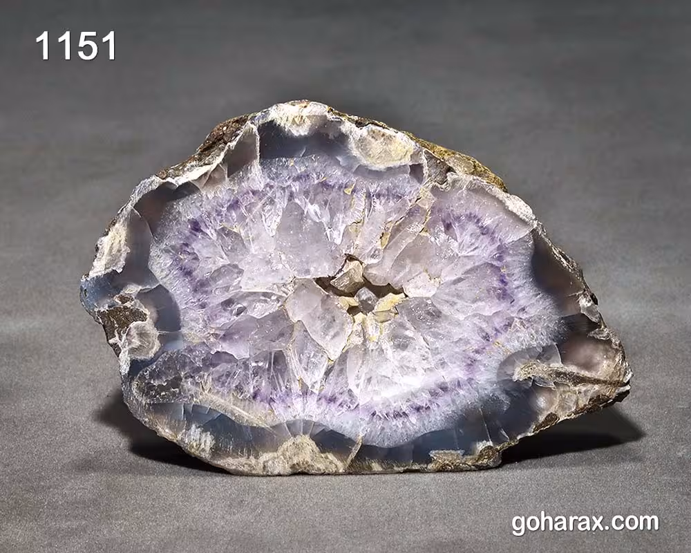 سنگ زینتی ژئود آمیتیست