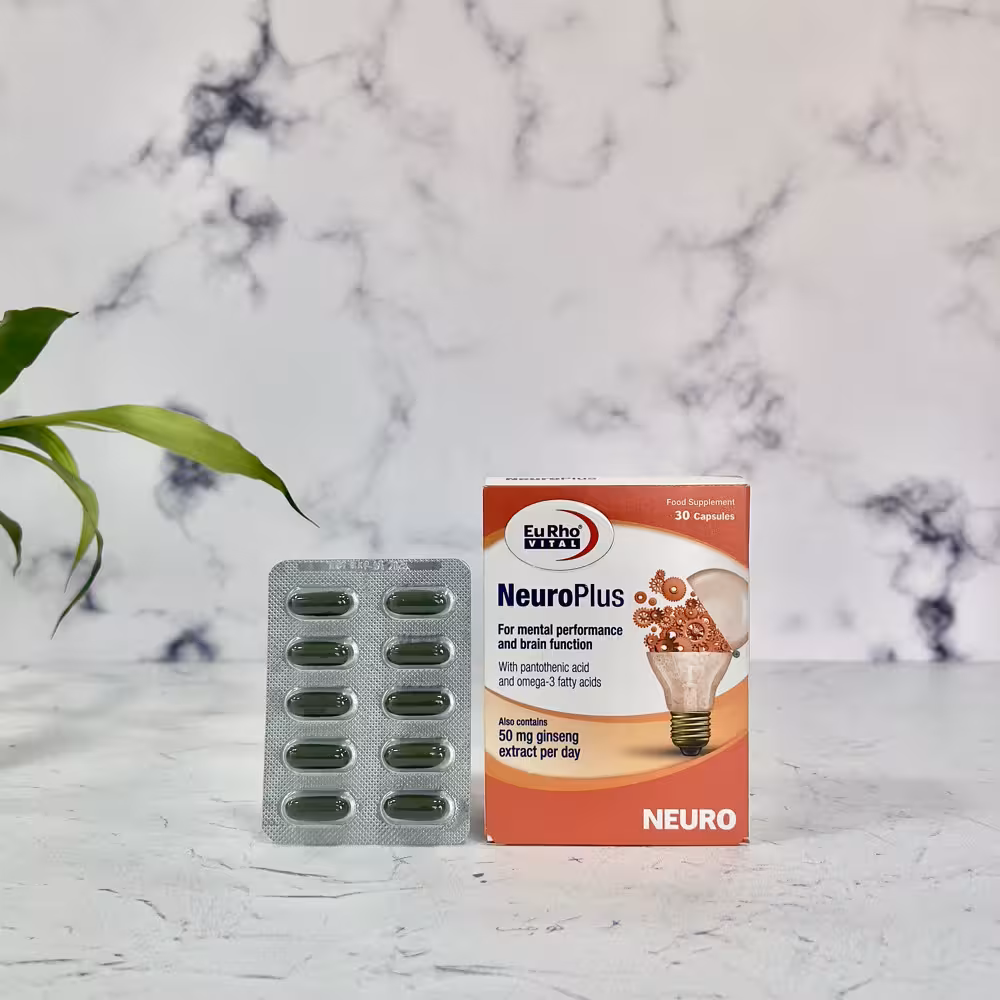 کپسول نورو پلاس یوروویتال 30 عدد