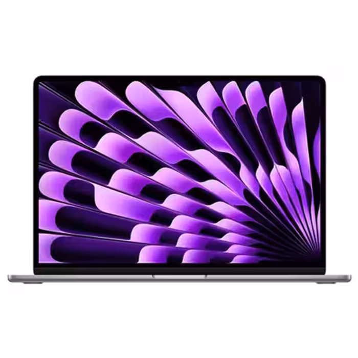 لپ تاپ 15 اینچی M2 اپل مدل MacBook Air MQKP3 2023 ظرفیت 8/256G رنگ خاکستری