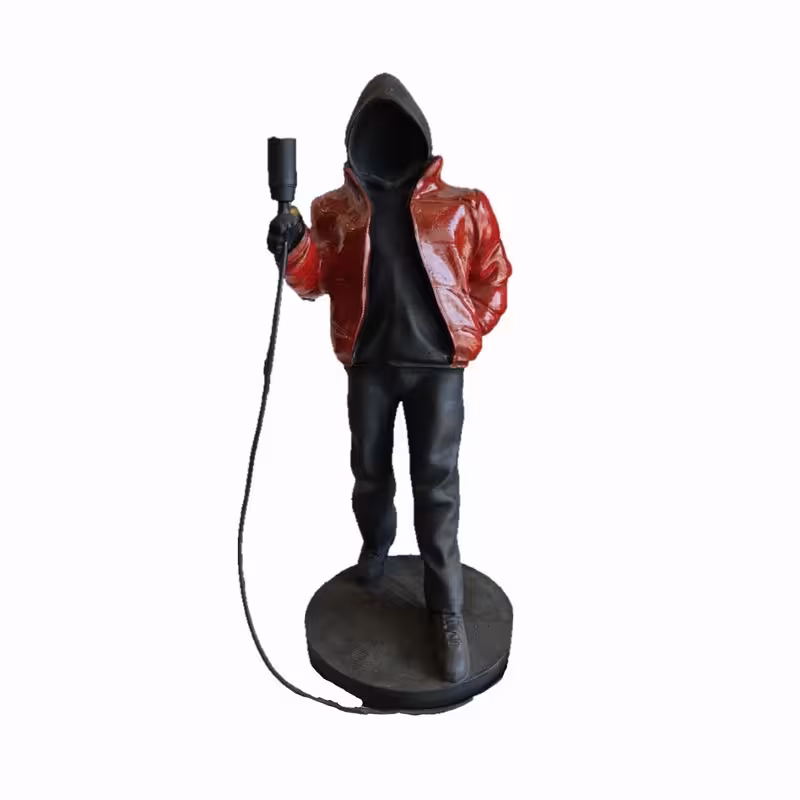 آباژور رومیزی مدل ادم هودی پوش