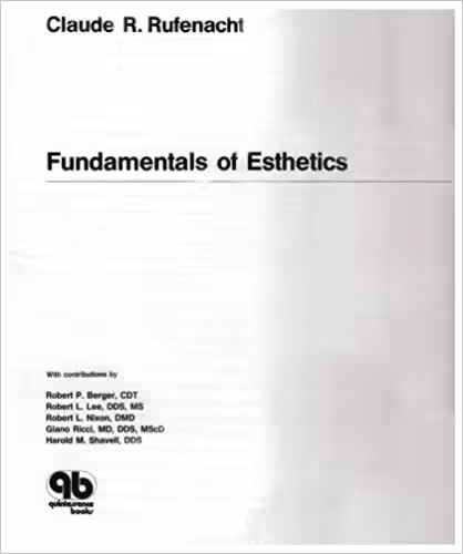  دانلود کتاب Fundamentals Of Esthetics, 1990 - دانلود کتاب های دانشگاهی
