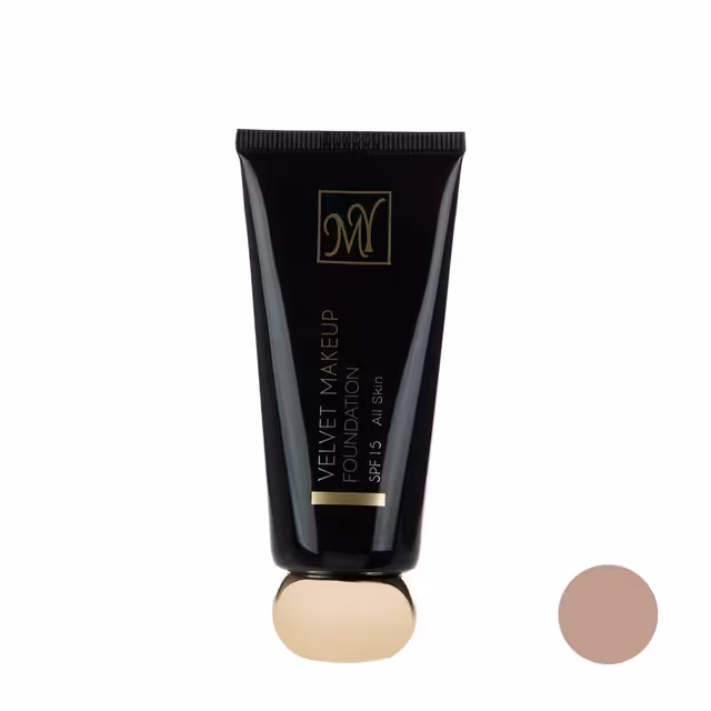 کرم پودر مای سری Black Diamond مدل Velvet Makeup شماره FS 02 حجم 35 میلی لیتری