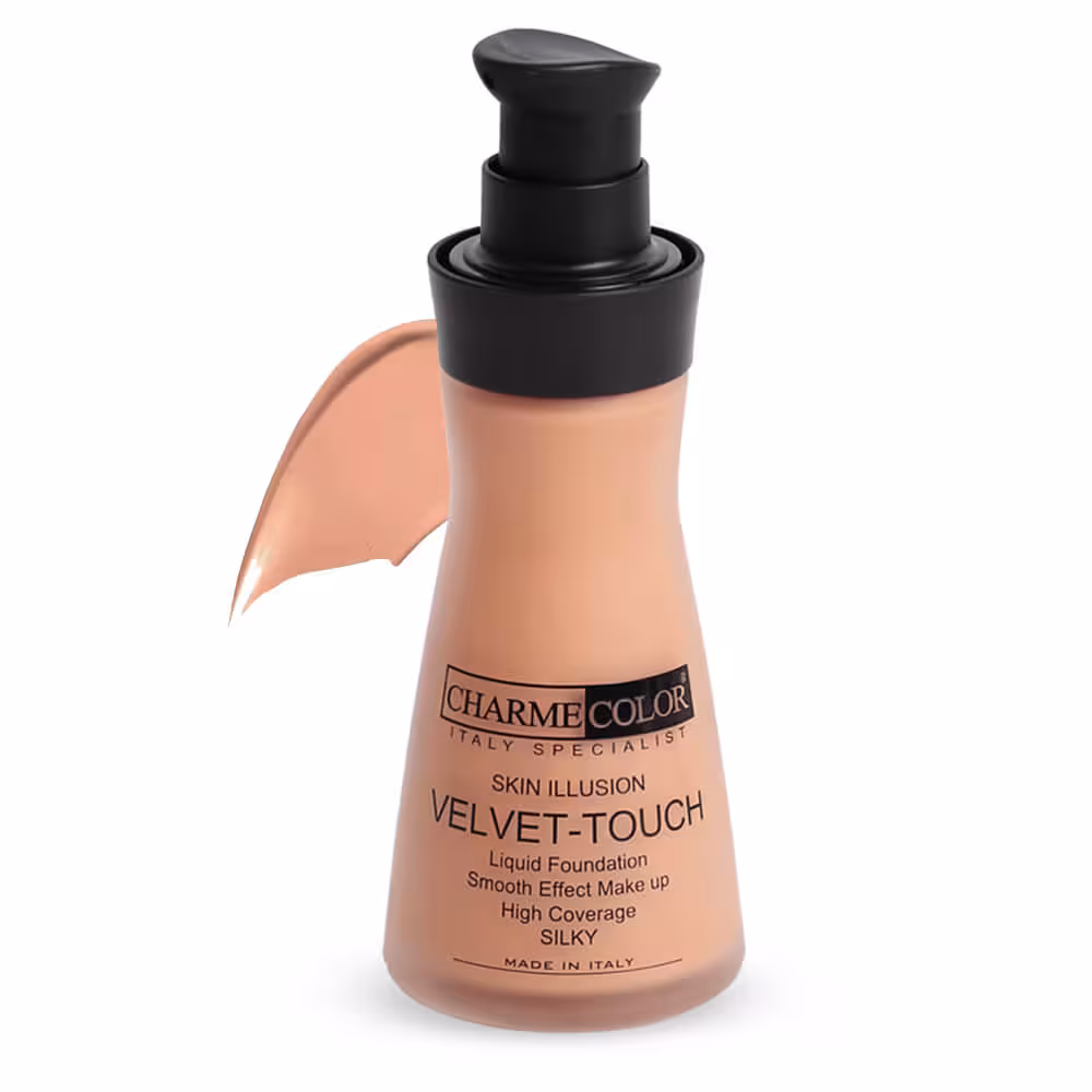 قیمت و خرید کرم پودر چارم کالر مدل Velvet Touch شماره 50 - پوست کالا