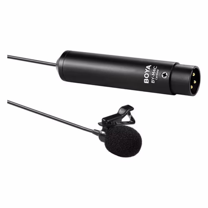میکروفن بویا BOYA BY-M4C Cardioid Lavalier Microphone