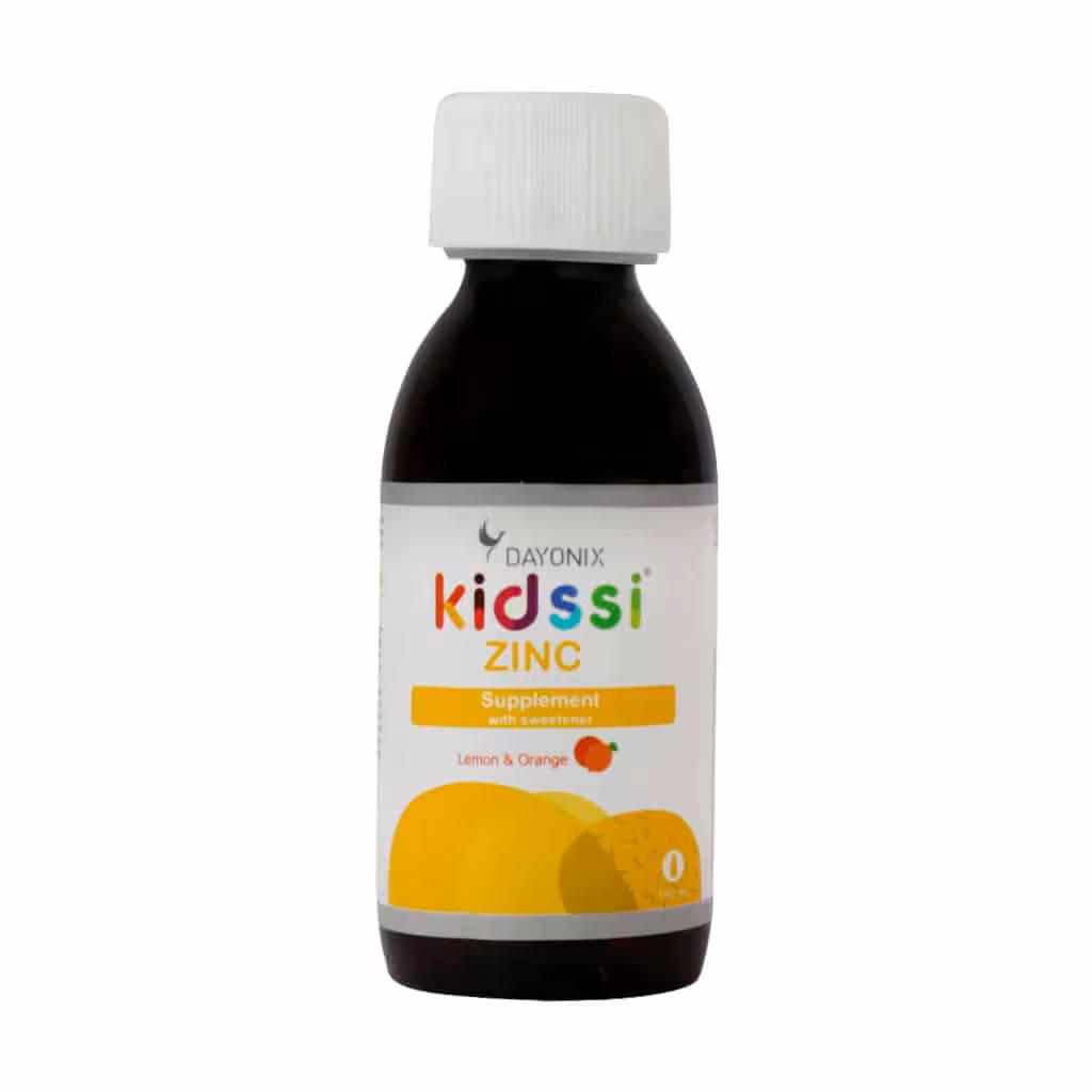 شربت کیدزی زینک دایونیکس فارما 150 میلی لیتر | Dayonix Pharma Kidssi Zinc Syrup