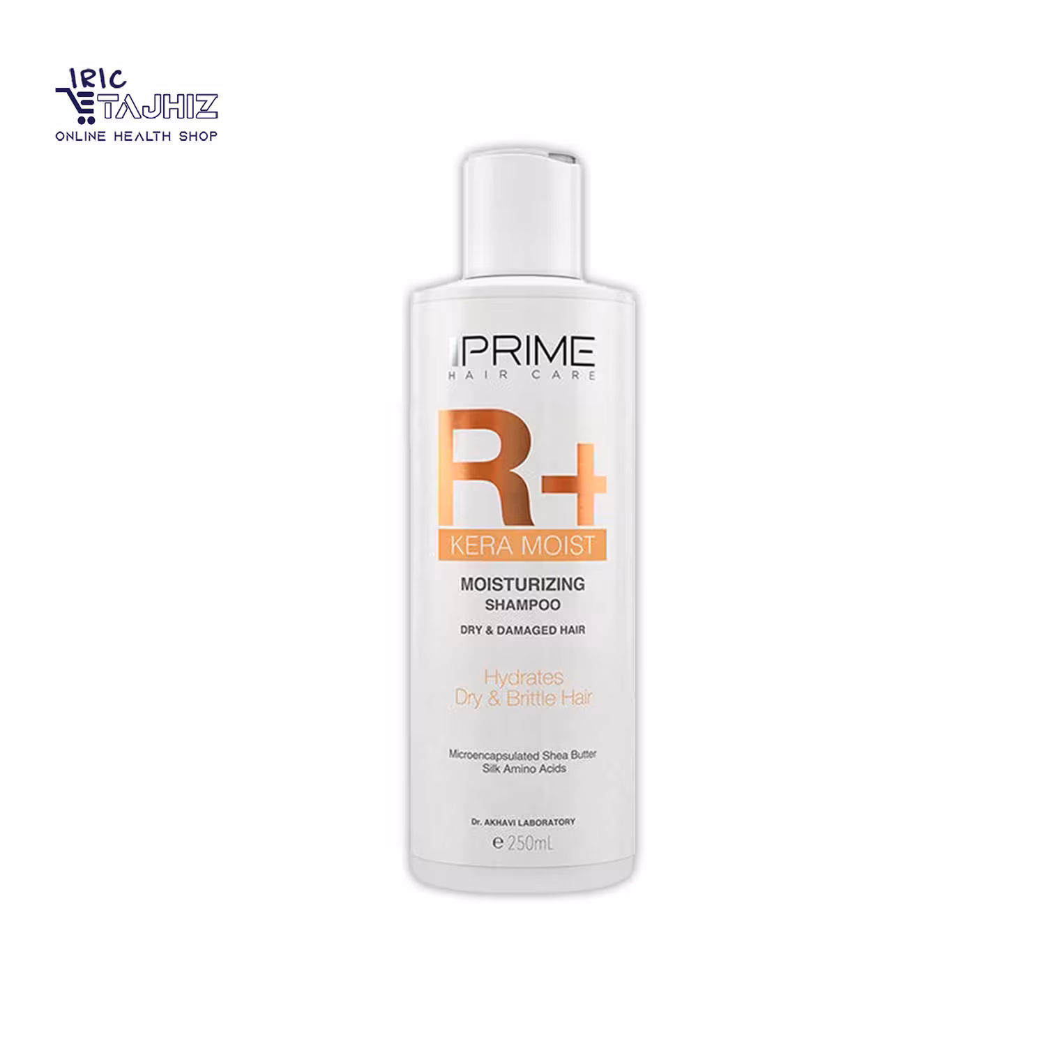 شامپو رطوبت رسان موهای خشک و آسیب دیده R پریم PRIME حجم 250 میلی