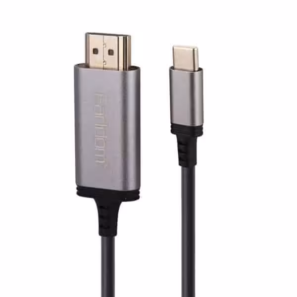 کابل تبدیل USB-C به HDMI ارلدام مدل ET-W34 طول 2 متر