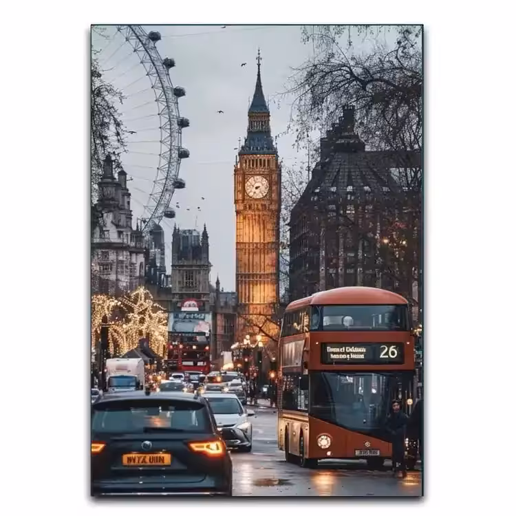 تابلو ساعت بیگ بن لندن